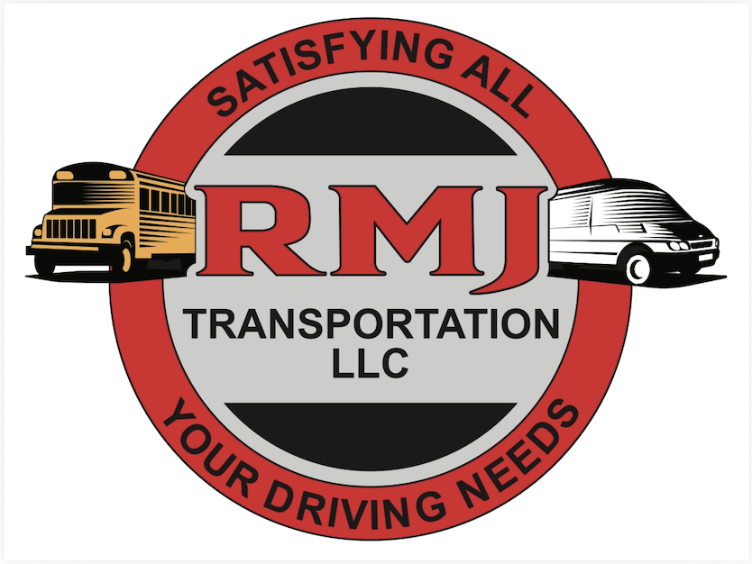 RMJ Transportation LLC logo — Satisfying all your driving needs